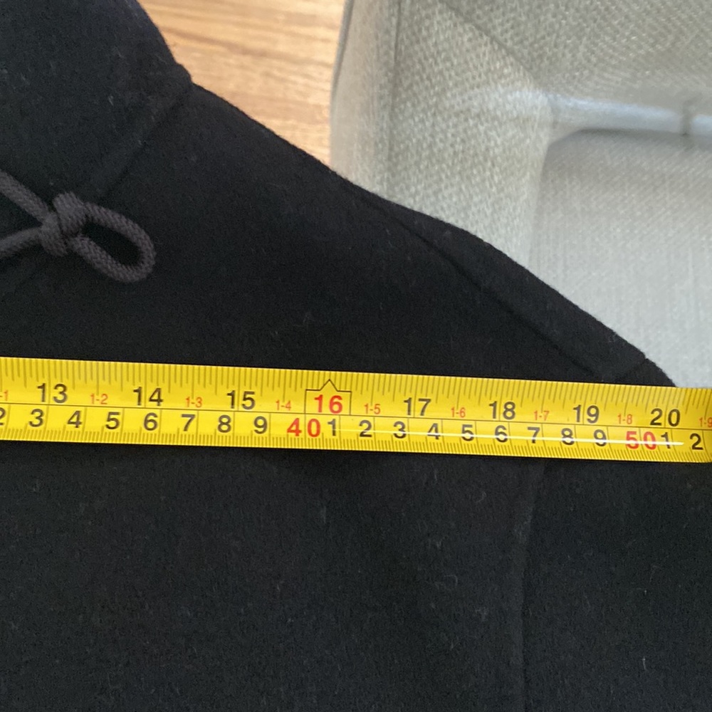 Sandro hooded wool mens coat. - Picture 7 of 9